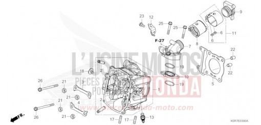 CYLINDER HEAD SH125ADL de 2020